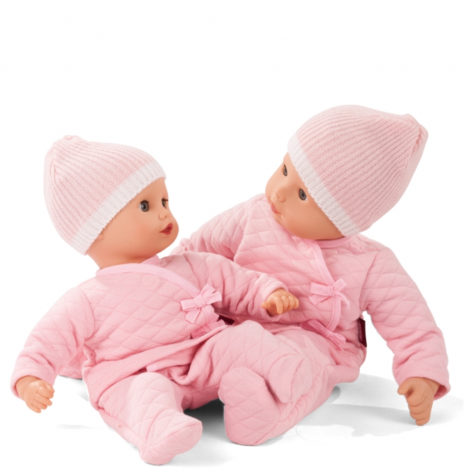 Одежда на прогулку для малыша розовая 30-33 см  
